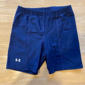 Under Armour Navy Compression Athletic Shorts